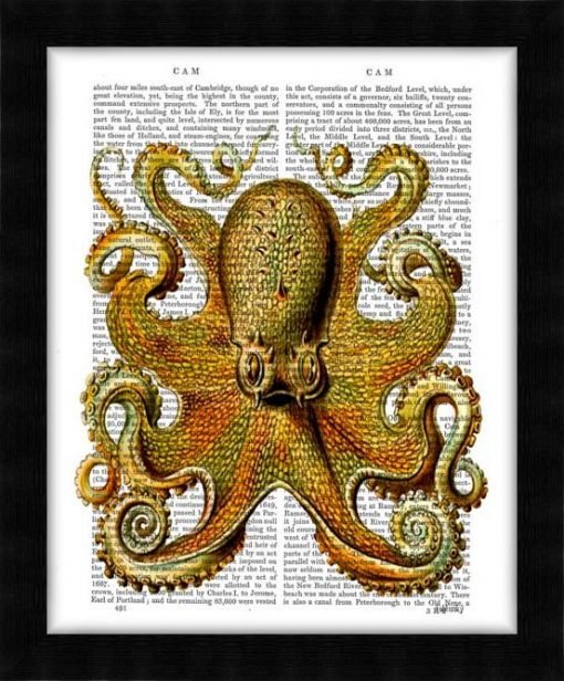190402D-Vintage-Yellow-Octopus-Front2